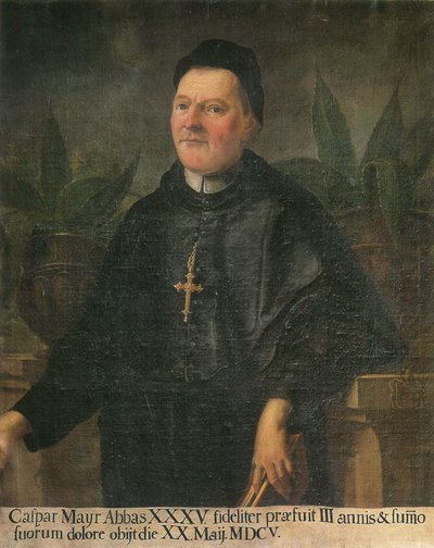 The 35th Abbot, Kaspar Mayer by Unknown